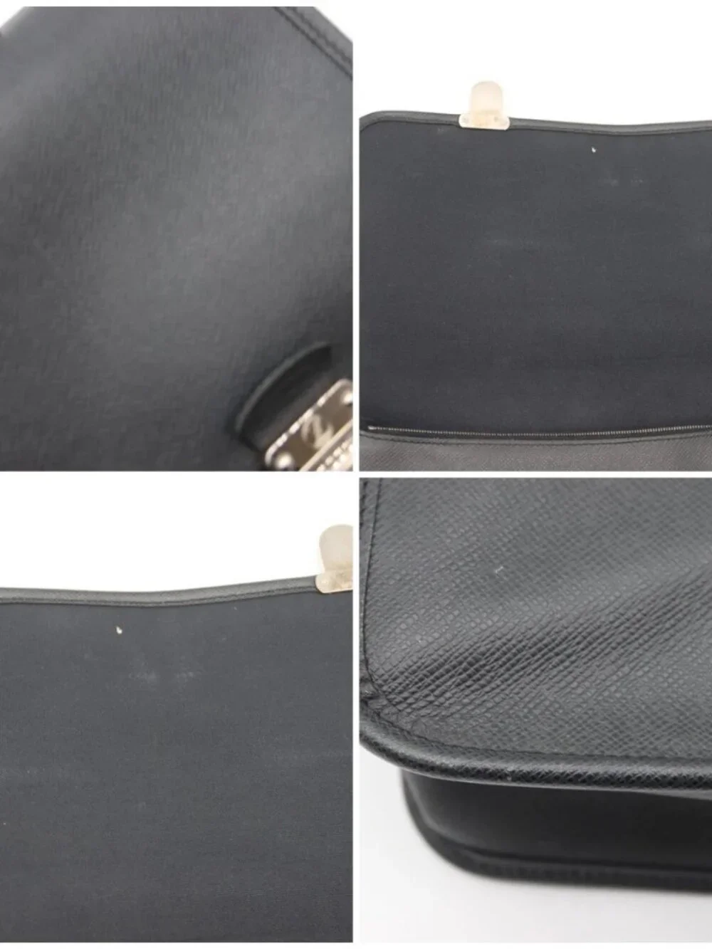 Louis Vuitton Taïga Anton Briefcase - Black